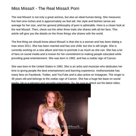 missa x free|Free Missax Porn Videos: missax.com